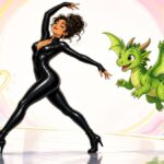 What do you do when a dragon crashes your dance rehearsal?
