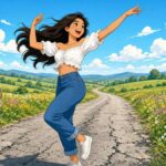 Is an empty country road the best place to dance like nobody's watching?