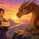 Does a dragon make the best travel buddy for a cake tour?