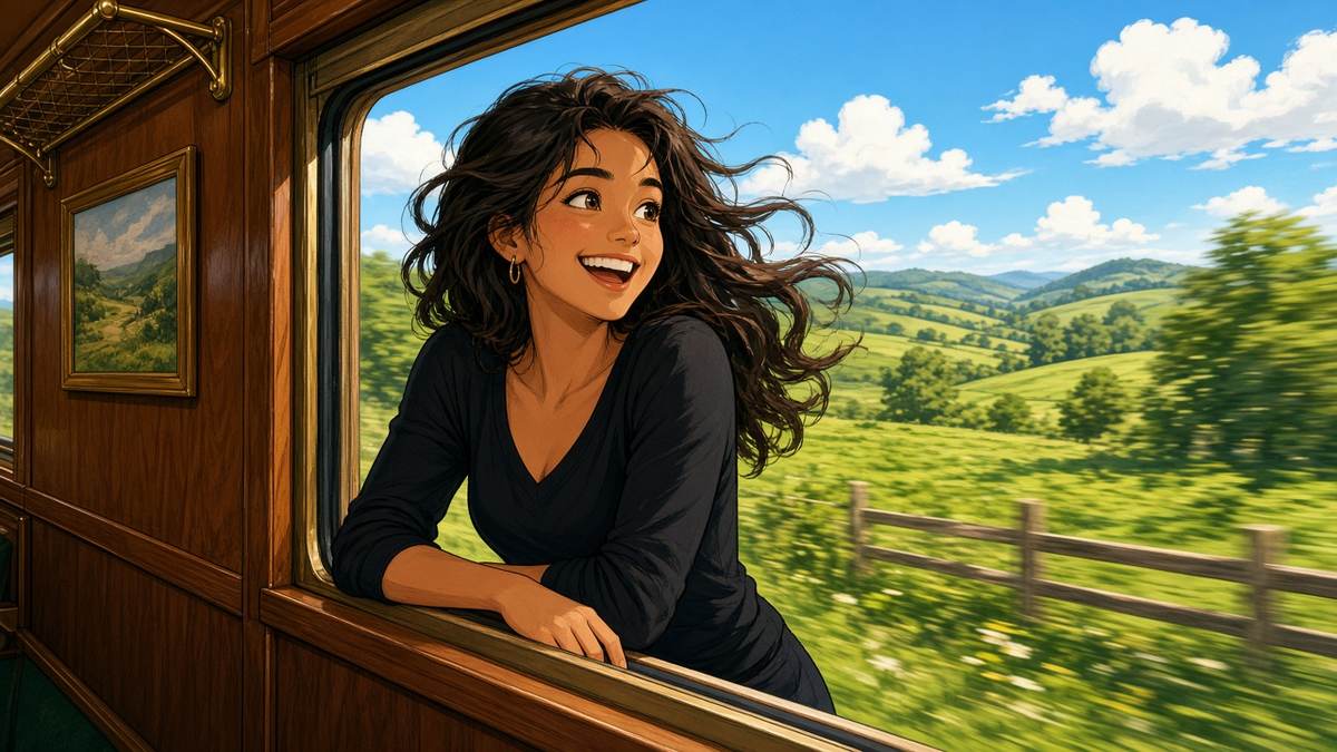 Is a train corridor the most underrated photo studio in Europe?